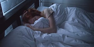 woman sleeping